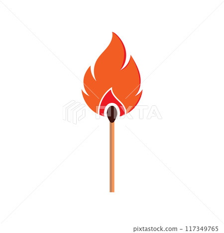 match stick logo match stick logo 117349765
