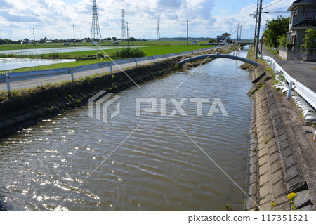 引水渠和排水渠茨城縣 117351521