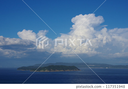 Awaji Island, Hyogo Prefecture: View from Cape Iwaishi towards Tomogashima 117351948