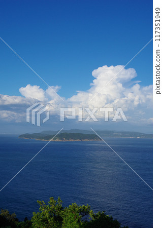 Awaji Island, Hyogo Prefecture: View from Cape Iwaishi towards Tomogashima 117351949