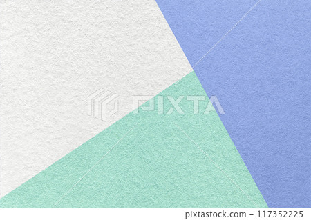 Texture of craft white, green and blue shade color paper background, macro. Vintage abstract pastel cardboard Texture of craft white, green and blue shade color paper background, macro. Vintage abstract pastel cardboard 117352225
