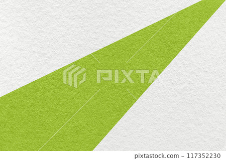 Texture of old craft white and green color paper background, macro. Vintage abstract olive cardboard Texture of old craft white and green color paper background, macro. Vintage abstract olive cardboard 117352230