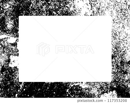 Black and white grunge. Distress overlay texture. Abstract surface dust and rough dirty wall background concept. Distress illustration simply place over object to create grunge effect. Vector EPS10. 117353208
