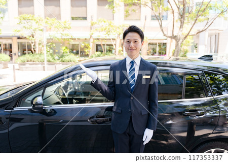 司機搭車握手 117353337