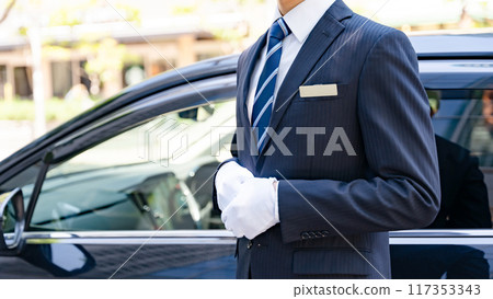 Driver Ride Share Handheld 117353343