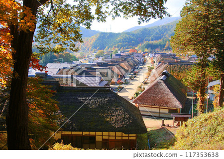 Autumn Ouchi-juku (Shimogo Town, Fukushima Prefecture) 117353638