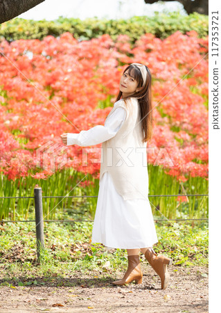 Beautiful Japanese women 117353721