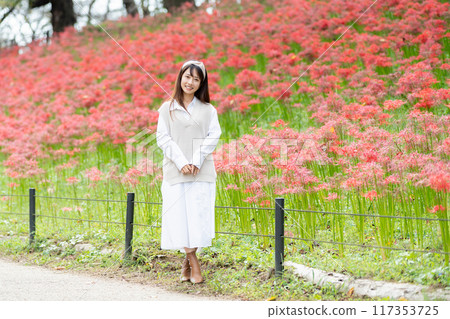 Beautiful Japanese women 117353725