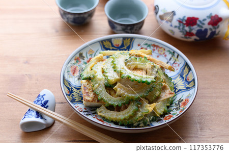 Okinawa cuisine Goya Chanpuru 117353776