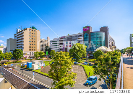 Chiba cityscape in Japan - View of Kamatori Station in Midori Ward, Chiba City, Chiba Prefecture (August 12, 2024) Chiba cityscape in Japan - View of Kamatori Station in Midori Ward, Chiba City, Chiba Prefecture (August 12, 2024) 117353888