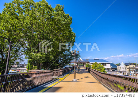 Chiba cityscape in Japan - View of Kamatori Station and other areas in Midori Ward, Chiba City, Chiba Prefecture (August 12, 2024) 117354498