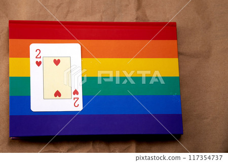 Love without limits card with a Notebook Love without limits card with a Notebook 117354737