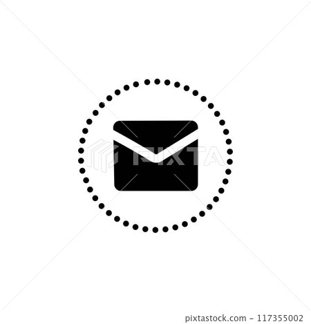 Envelope Icon In Trendy Design Vector 117355002
