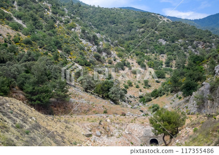 Highlands of limestone. Tauri mountains 117355486