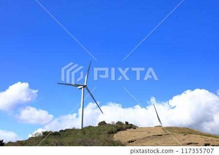 Wind power generation in Hosono Plateau, Higashiizu 20 117355707