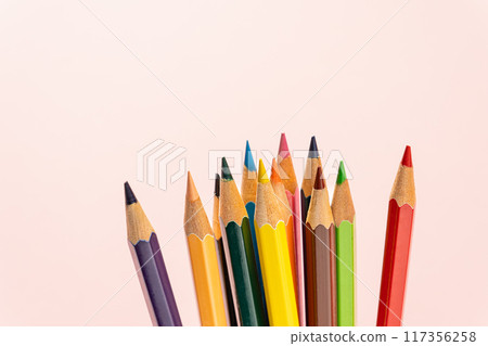 Various colored pencils Various colored pencils 117356258