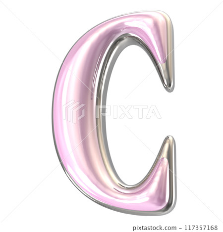 Font With Number 3D Render 117357168