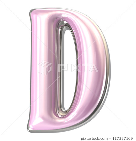 Font With Number 3D Render 117357169