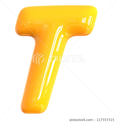 Font With Number 3D Render 117357315