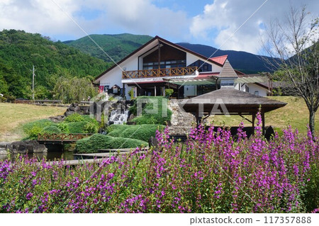 The foothills of Nagi in Nagi-cho, Okayama Pref. 117357888