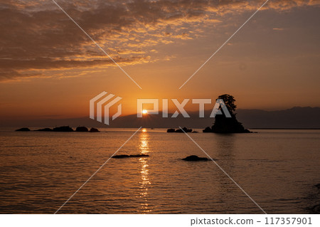 Dawn of Ameya coast Dawn of Ameya coast 117357901