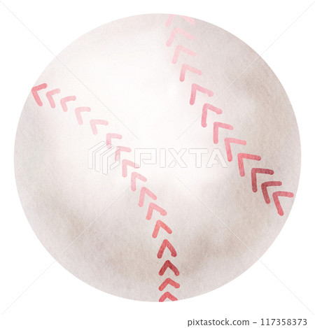 Baseball watercolor Baseball watercolor 117358373