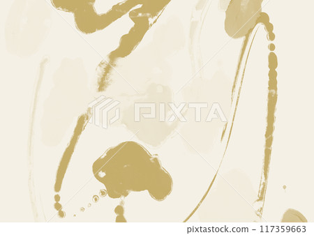 Gold watercolor texture background 117359663