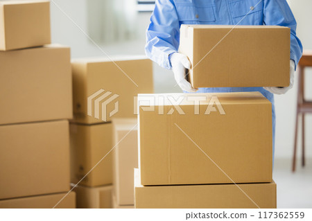 搬家包裝服務形象 117362559