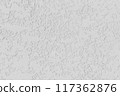 Bright White Light Plaster Wall Texture Background Cement Concrete Rough Stucco Hard Solid 117362876
