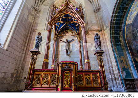 Chapel of the Holy Spirit in Rue village, Somme, France Chapel of the Holy Spirit in Rue village, Somme, France 117363805
