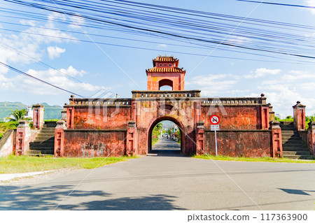 The gates of the ancient citadel. The gates of the ancient citadel. 117363900