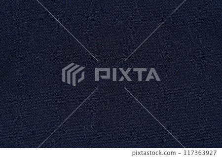 Dark blue fabric texture material 117363927