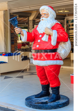 Statue of Santa Claus in Demre, Antalya province, Turkey 117364914