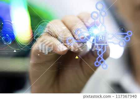 The power of AI elevates your business communications. Provide intelligent answers to complex questions. Embrace the future of problem solving. 117367340