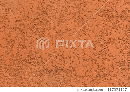 Abstract Pattern Wall Cement Orange Concrete Surface Texture Background Plaster Stucco 117371127