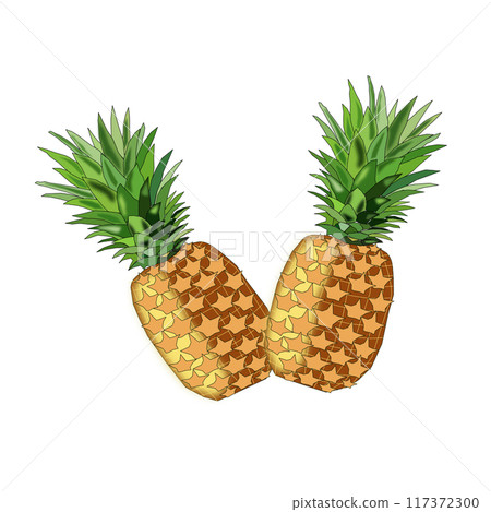I drew an original pineapple I drew an original pineapple 117372300