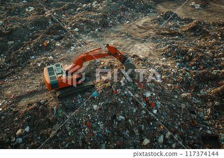 Garbage, waste, environmental destruction Garbage, waste, environmental destruction 117374144