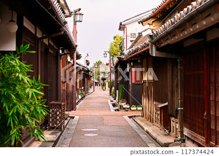 奈良縣橛原市今井町街景 117374424