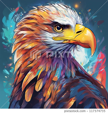 數位藝術鷹 117374735