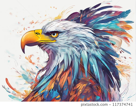 數位藝術鷹 117374741