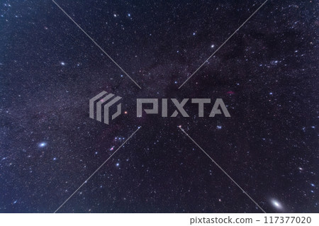 冬季鑽石和木星 117377020