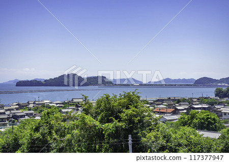 The townscape of Yorishima and Saburo Island, Asakuchi City, Okayama Prefecture 117377947