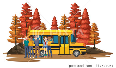 Friends on a Fall Adventure Friends on a Fall Adventure 117377964