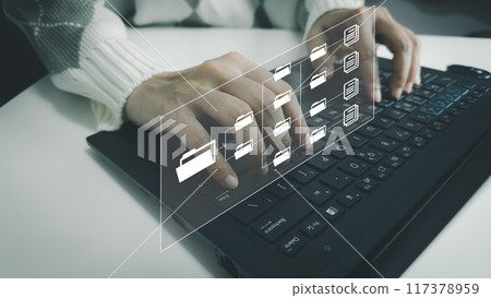 Document Management System, Officer manage files, Online document database management, automated processes to manage system, ERP enterprise efficient, business technology Document Management System, Officer manage files, Online document database management, automated processes to manage system, ERP enterprise efficient, business technology 117378959