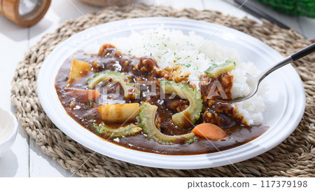 Bitter melon curry (summer vegetable curry) Bitter melon curry (summer vegetable curry) 117379198