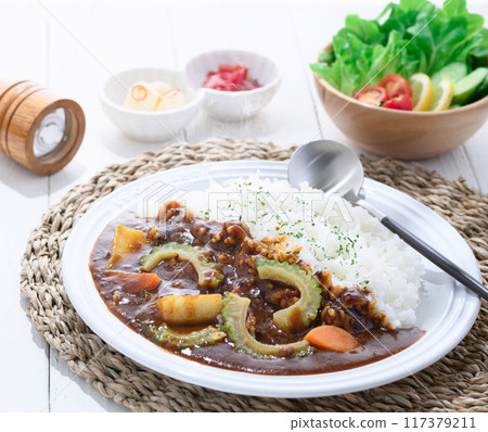 苦瓜咖哩（夏季蔬菜咖哩） 117379211