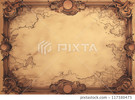 仿古風格框架 117380473