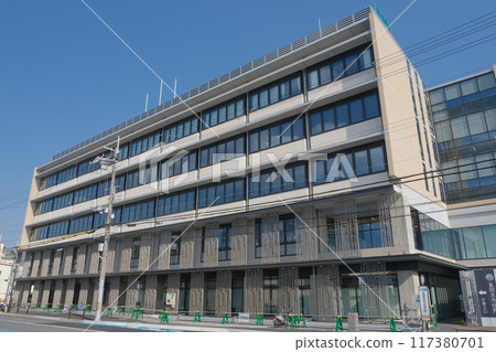 Nagaokakyo City Hall's first new building Nagaokakyo City Hall's first new building 117380701