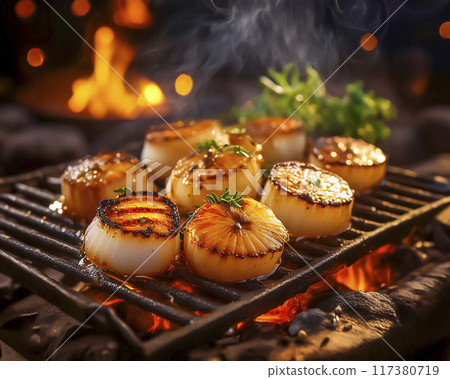 Scallop steak image material 117380719