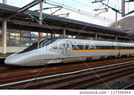 Sanyo Shinkansen 700 series Hikari Railstar train (Mihara Station) 117380944
